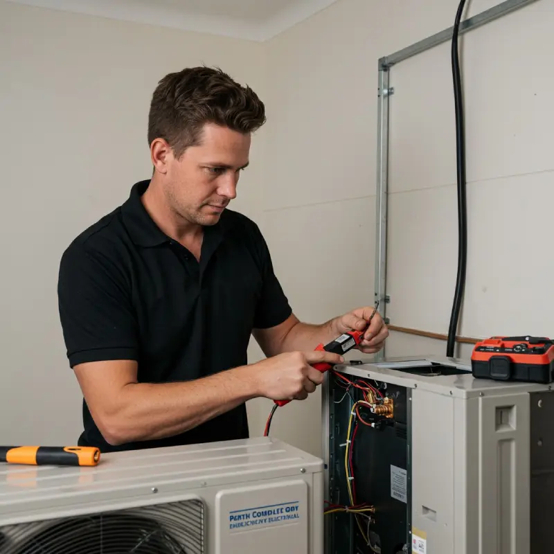 Energy-efficient heat pump system setup by Perth Complete Electrical
