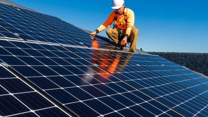Solar and Battery Installation